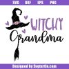 Witchy Grandma Svg