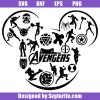 Avengers Disney Logo Svg