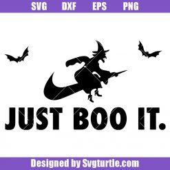 Just Boo It Halloween Svg, Funny Halloween Svg, Witch Svg