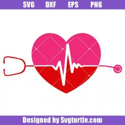 Nurse heartbeat svg