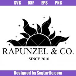 Rapunzel company svg
