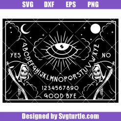 Spirit of the Glass Svg, Ouija Board Svg, Call Evil Game Svg