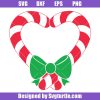 Heart-candy-cane-svg,-heart-with-bow-svg,-candy-christmas-svg