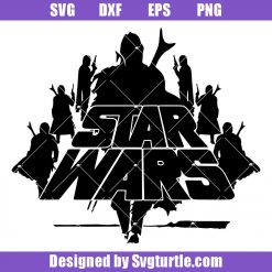 Mandalorian Star Wars Svg, The Mandalorian Svg, Star Wars Logo Svg