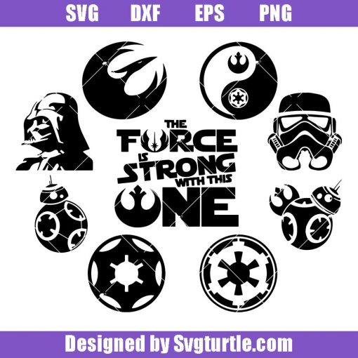 The-force-is-strong-with-this-one-svg,-this-is-the-way-svg