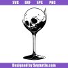Toxic-wine-glass-svg,-skull-in-wine-glass-svg,-death-potion-svg