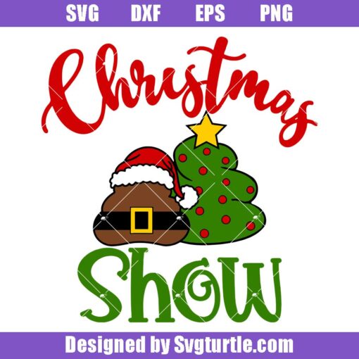 Christmas shit show svg