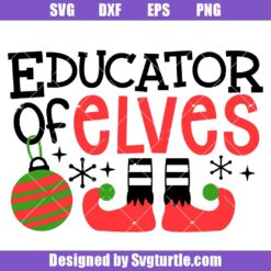 Educator Of Elves Svg