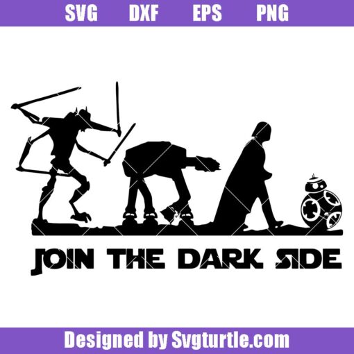 Join The Dark Side Svg