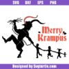 Merry krampus svg