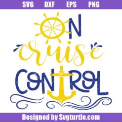 On Cruise Control Svg