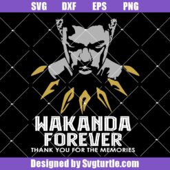 Wakanda Forever Black Panther 2 Svg, Black Panther Superhero Svg (1)