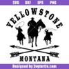 Yellowstone montana svg
