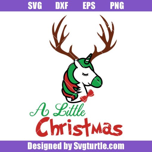 A-little-christmas-svg,-deer-christmas-svg,-deer-unicorn-svg