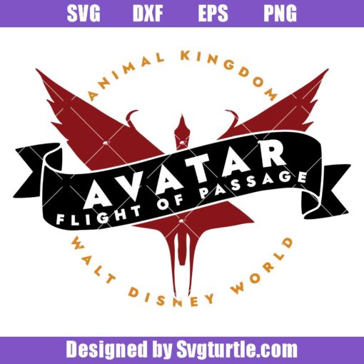 Avatar Flight of Passage Svg