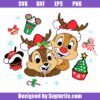 Chip n Dale Merry Christmas Svg