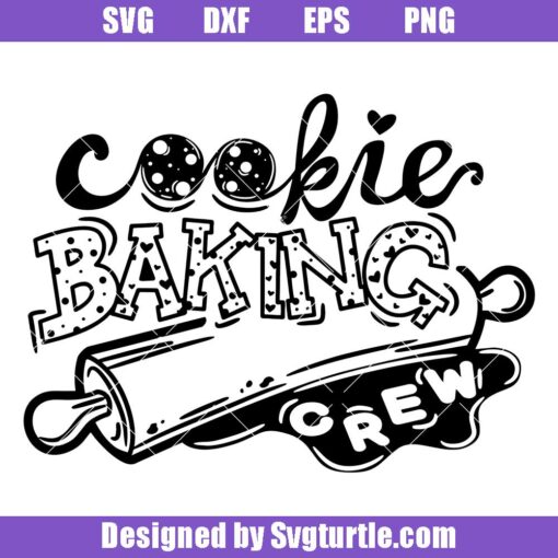 Cookie Baking Crew Svg