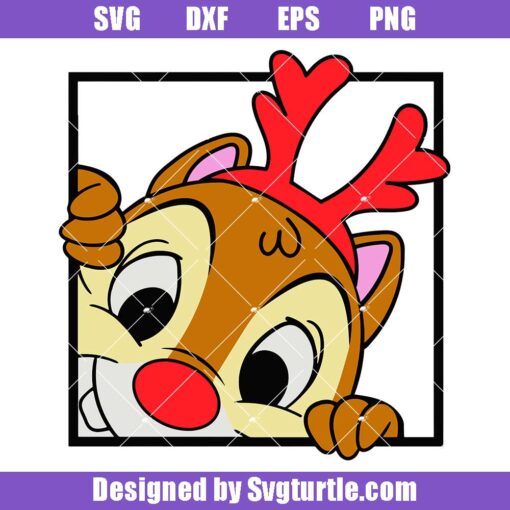 Cute-chip-christmas-svg,-chip-and-dale-christmas-svg