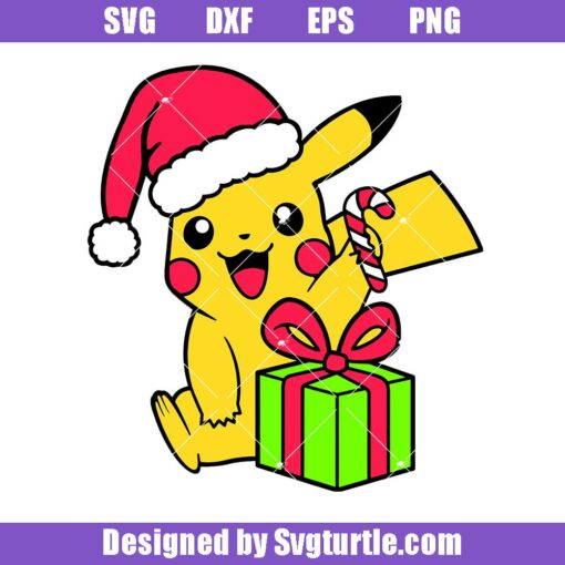 Cute-pikachu-christmas-svg,-pikachu-santa-svg,-pokemon-svg