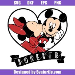 Mickey Valentines Forever Svg