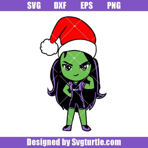 Santa-she-hulk-svg,-attorney-at-law-superhero-svg,-cute-xmas-svg