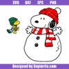 Snoopy-and-woodstock-christmas-svg,-friends-christmas-svg