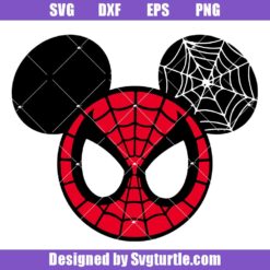 Spider-hero-svg,-super-hero-mickey-svg,-spiderman-svg