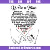 We Are A Team Promise Hand In Hand Svg