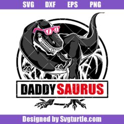 Daddysaurus-svg,-dinosaur-family-svg,-family-sarurus-svg