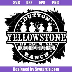 Yellowstone-dutton-ranch-svg,-yellowstone-logo-svg,-western-svg