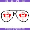 Canada Flag Sunglasses Svg