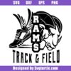 Rams Track Field Svg