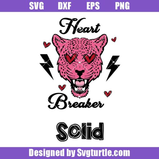 Retro Heartbreaker Svg