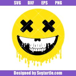 Scary Smiley Svg