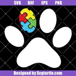 Autism-awareness-paw-dog-print-svg,-it-is-ok-to-be-svg