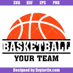 Basketball Team Svg