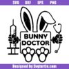 Bunny Doctor Svg