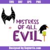 Mistress Of All Evil Svg