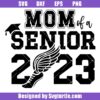 Winged-track-shoe-svg,-senior-track-mom-svg,-senior-mom-2023-svg