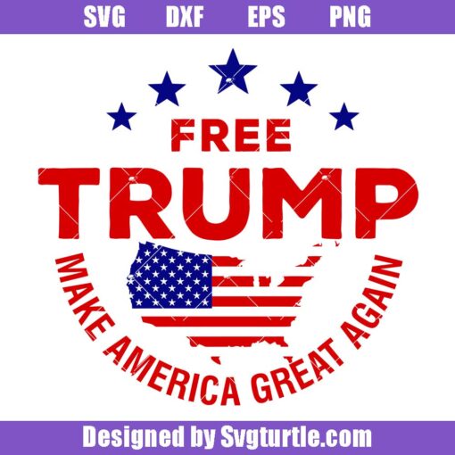 Free-trump-svg,-trump-2024-svg,-make-america-great-again-svg