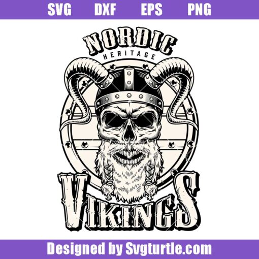 Nordic Heritage Vikings Svg