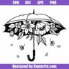 Umbrella-with-flower-svg,-umbrella-floral-svg,-rain-svg