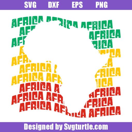 Africa-map-svg,-african-american-svg,-juneteenth-svg,-freeish-svg