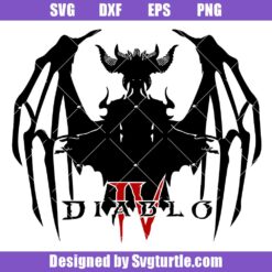 Diablo-4-svg,-lilith-silhouette-svg,-diablo-svg,-video-game-svg