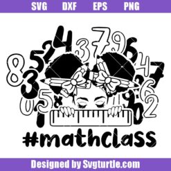 Math-class-girl-svg,-math-100-days-svg,-afro-puffs-svg