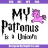 My Patronus Is A Unicorn Svg