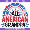 All American Grandpa Svg, 4th Of July, America Grandpa Svg
