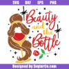 Beauty and the Bottle Svg