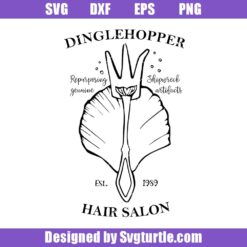 Dinglehopper Hair Salon Svg