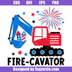 Fire-Cavator Svg